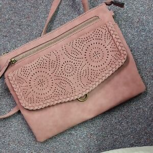 Elegant Pink Women's Handbag